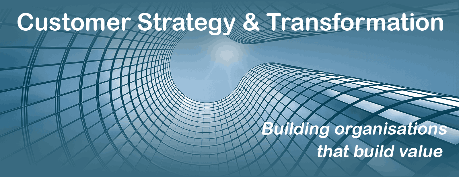 Customer Strategy & Transformation - Building organisations that build value