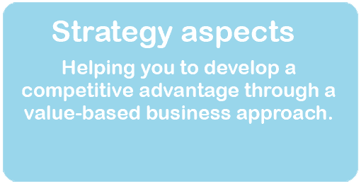 Strategy Aspects. Helping you to develop a competitive advantage through a value based business approach.